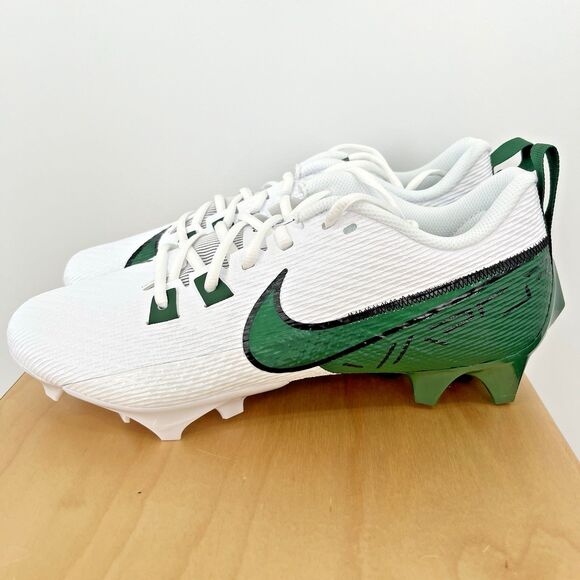Nike Air Vapor Edge Speed 360 2 White Green Football Cleat FQ4045-101 Mens Sz 10 main image 4